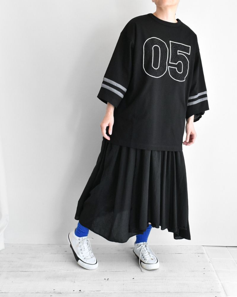 2WAYナンバリングトップ 'KEATS' Black