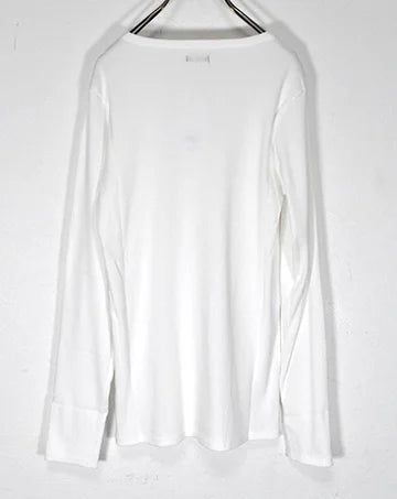 【sale】COTTON RIB C/N TEE White　2,3