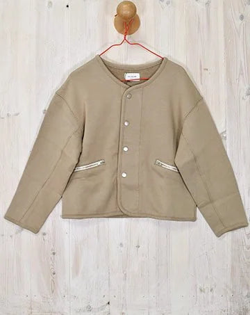 【sale】SALT BUTTOM CARDIGAN Beige　120cm