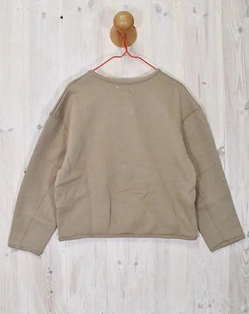 【sale】SALT BUTTOM CARDIGAN Beige　120cm