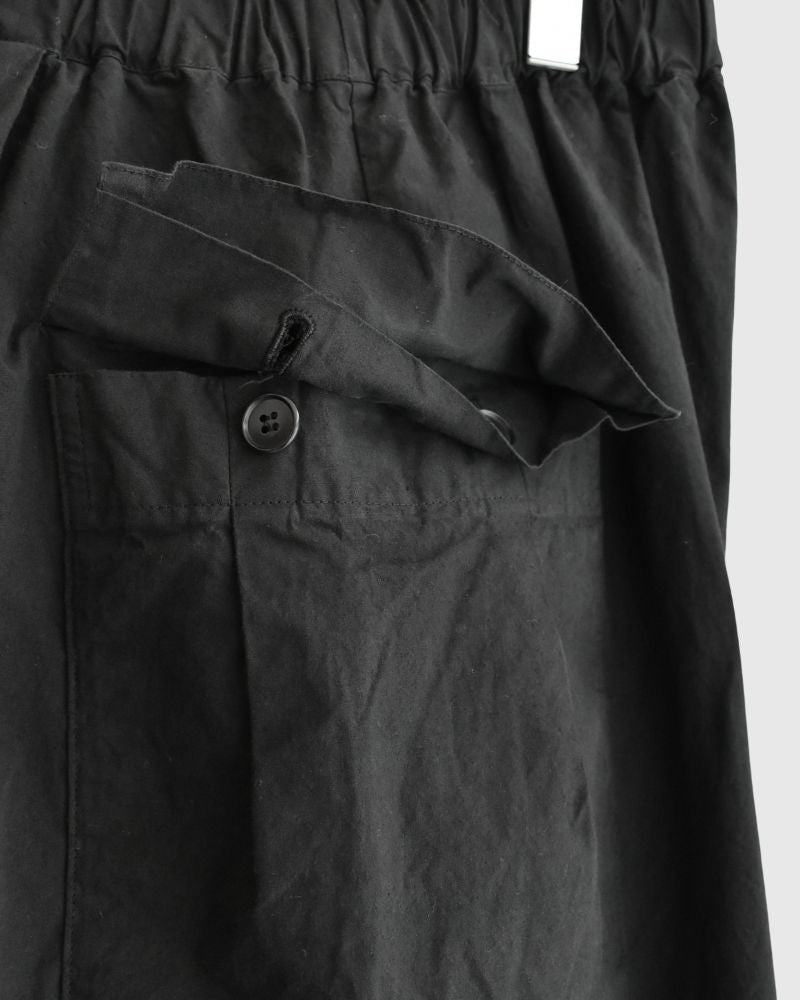 ユニセックスカーゴパンツ Black