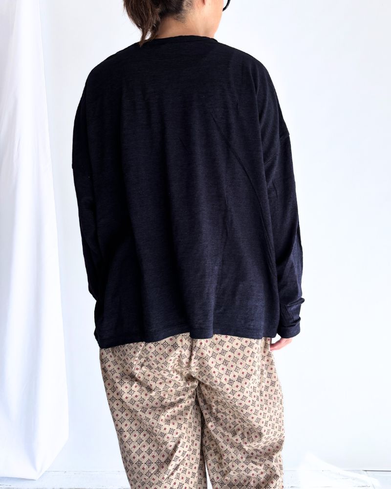 ジャージー ルーズプルオーバー