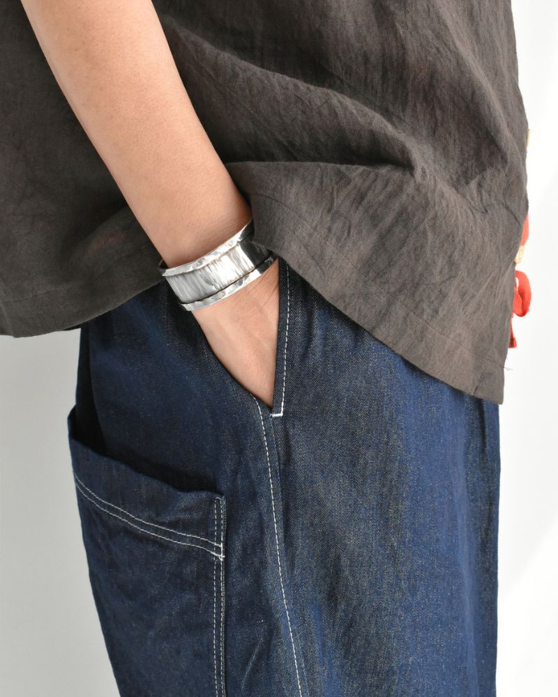 ビックポケットペグトップパンツ (DENIM) Indigo