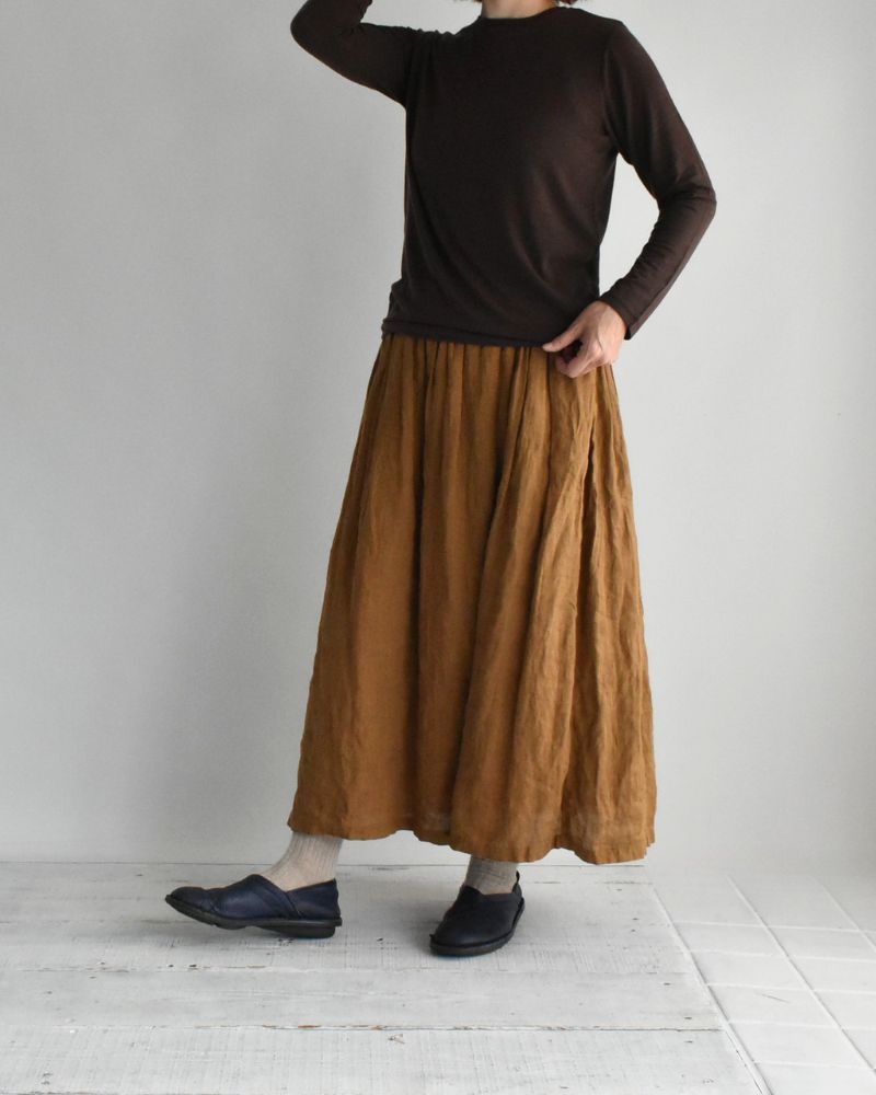 シアージャージー クルーネック Brown