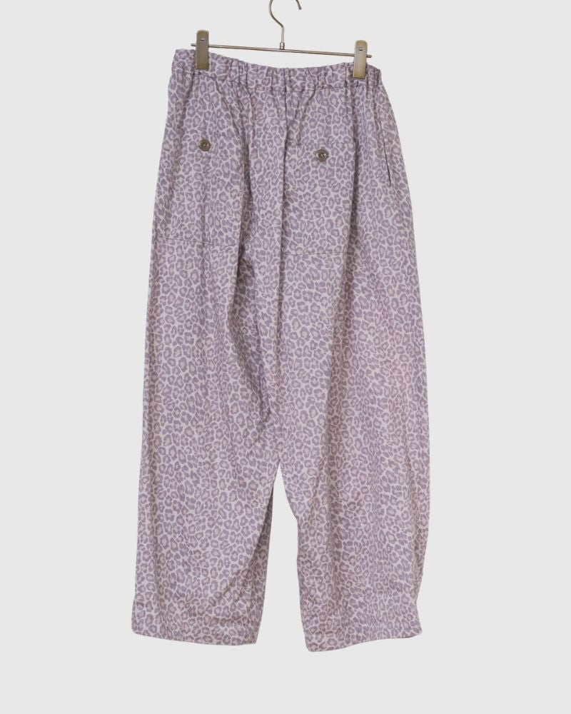 【予約】S/S LA443 LEOPARD KUNG FU PANTS（1月末 – 2月初旬）
