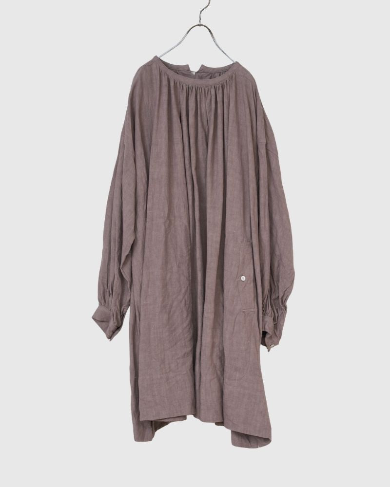【予約】S/S G1156 LINEN ANTIQUE SMOCK BLOUSE（2月中旬 – 2月末）