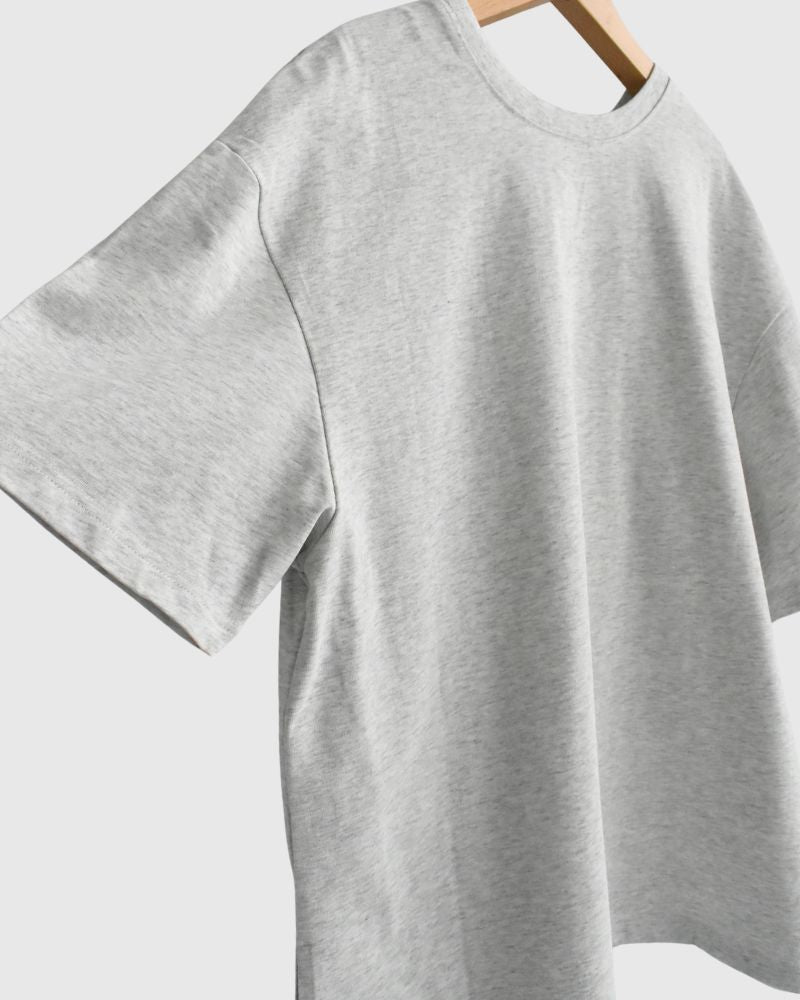 2Way プリントTシャツ AshGray