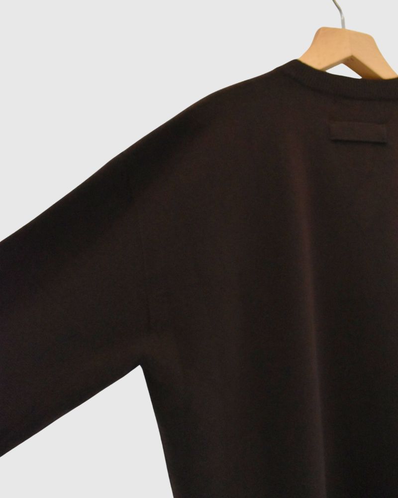 GINNY Vネックニットプルオーバー Brown