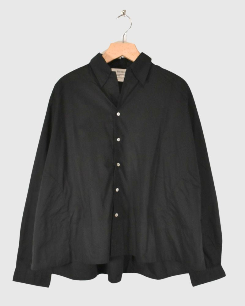 【sale】オープンカラーシャツ　Black