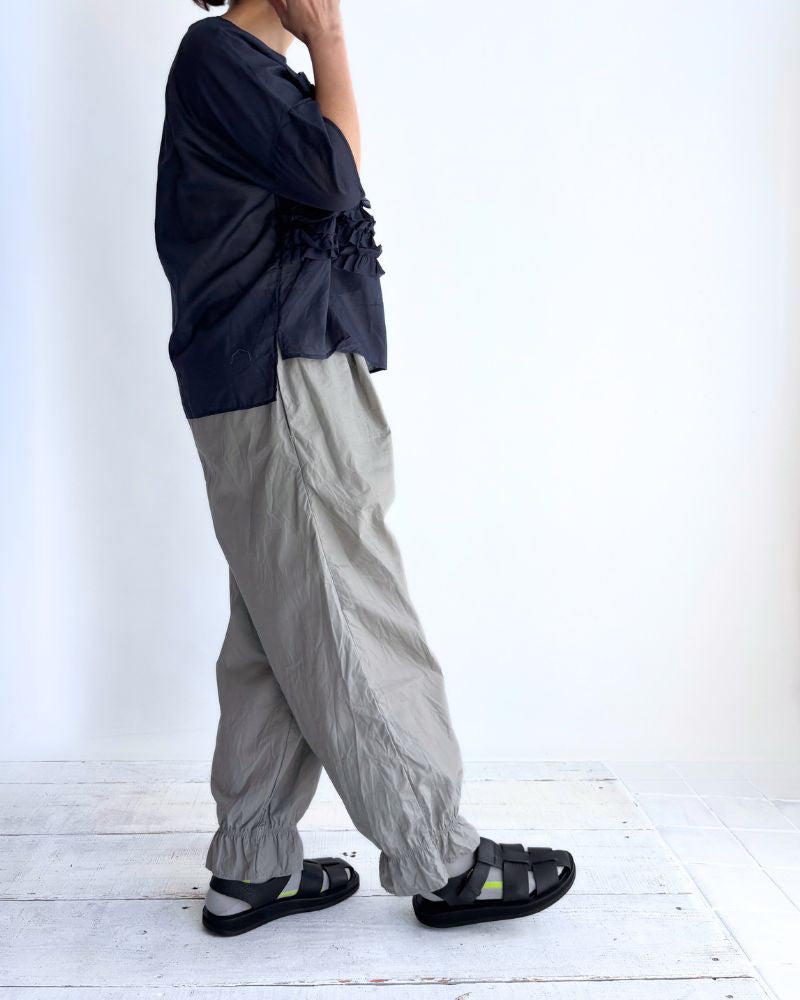 ヘムフリルパンツ Gray