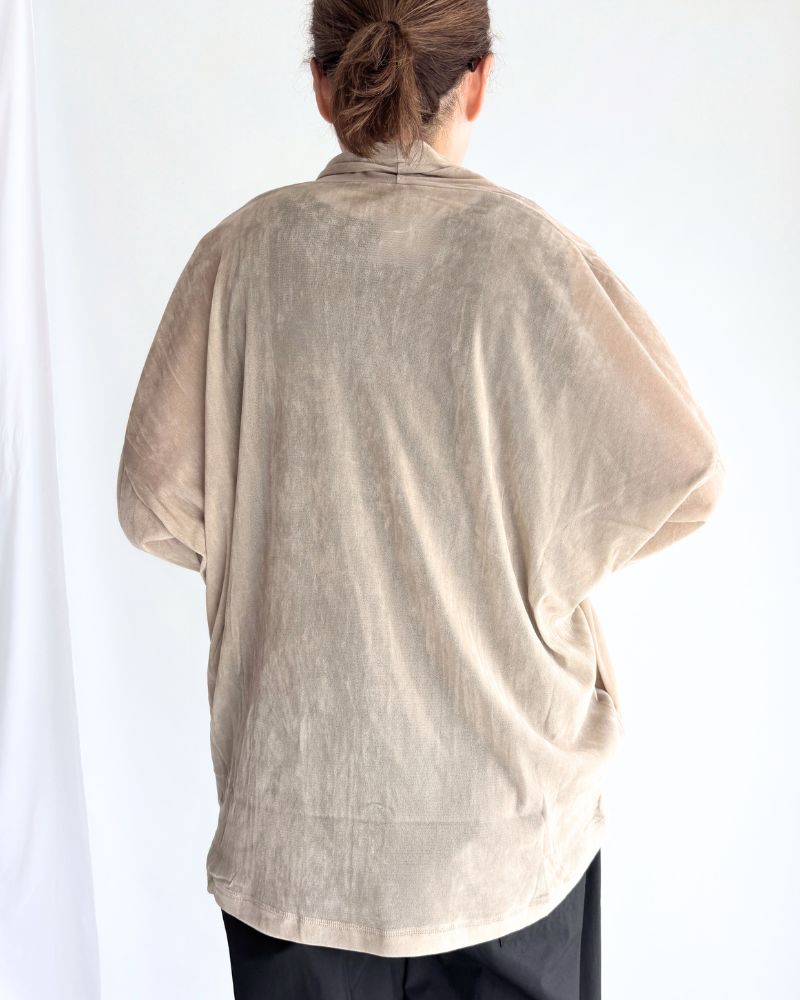 TULLE FLOCKY カーディガン Beige