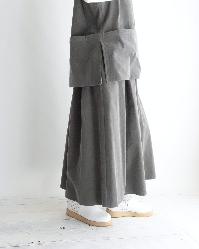 イージータックスカート（コーデュロイ） Gray
