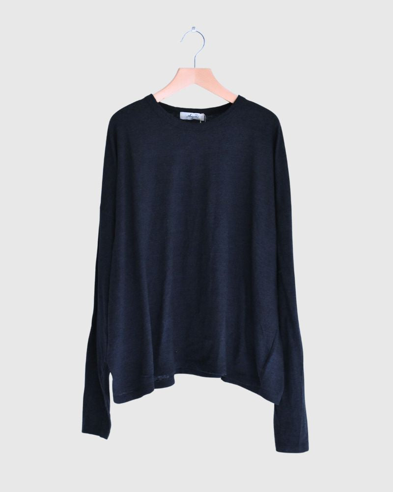 ジャージー ルーズプルオーバー