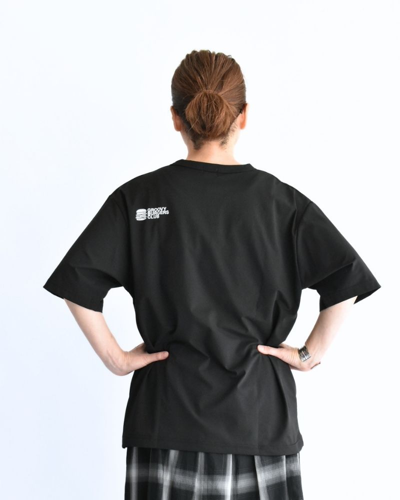 PTT GROOVY BURGERS Tシャツ (MENS) Black