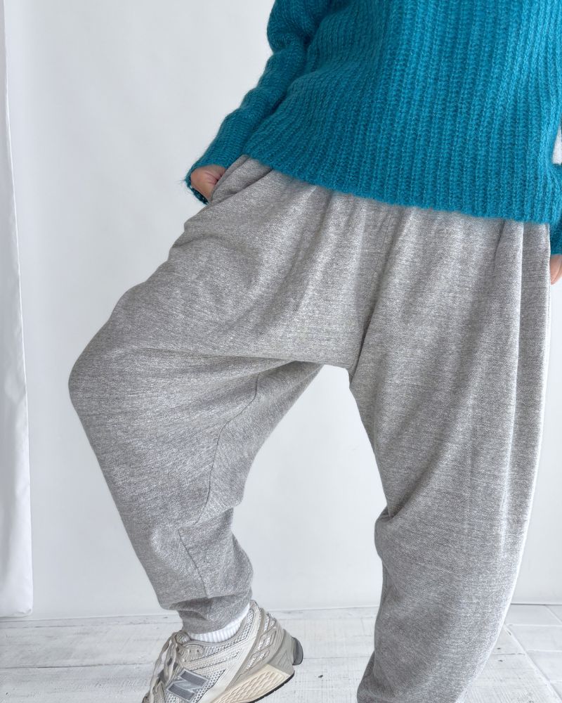 ジャージーサルエルパンツ