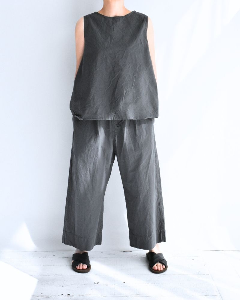シュリンクワイドパンツ Gray