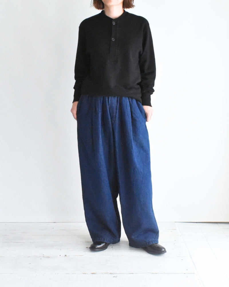 デニムタックパンツ StoneWash