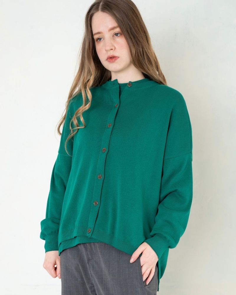 【予約】A/W TT166b コットンでできたニットカーディガン（8月）