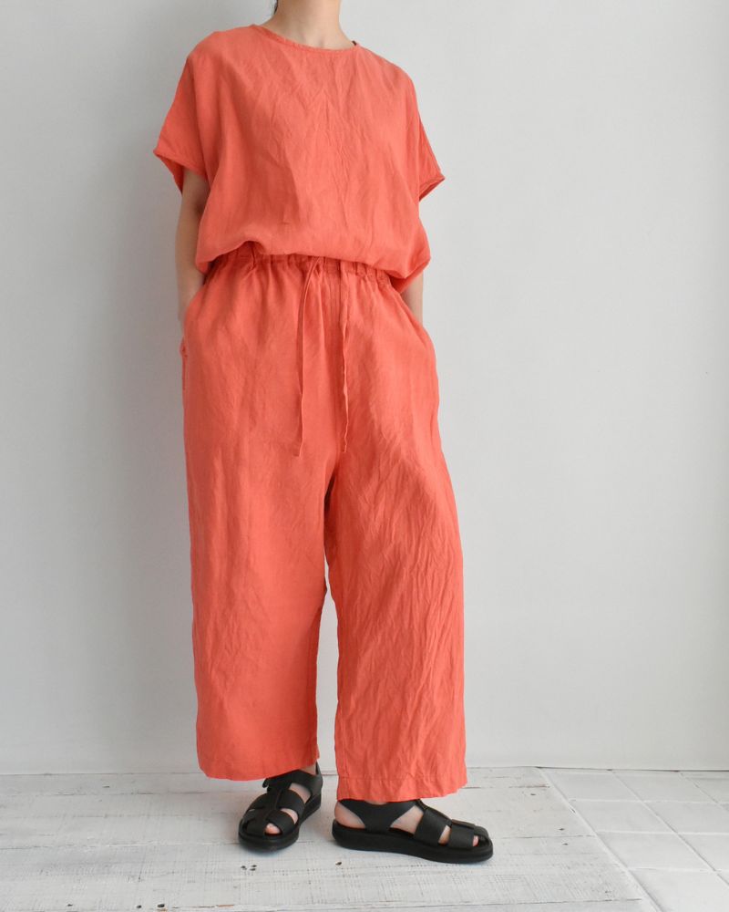 フレンチリネンパンツ Orange