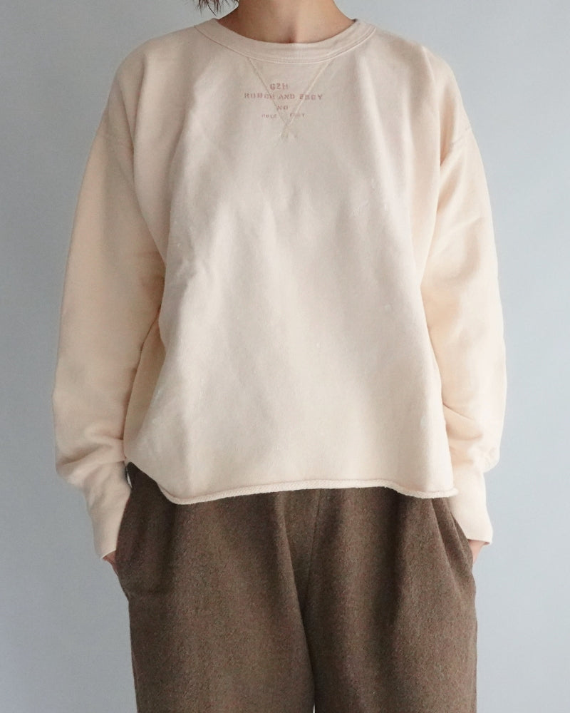 ビンテージウラケダブルガゼットプルオーバー White