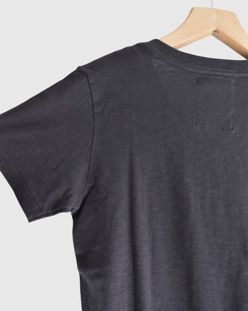【sale】天竺VネックTシャツ Black