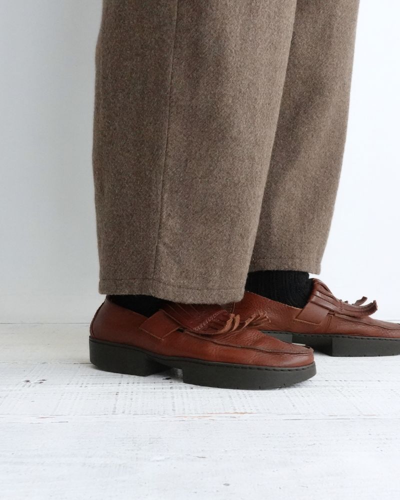 ウールパンツ Brown