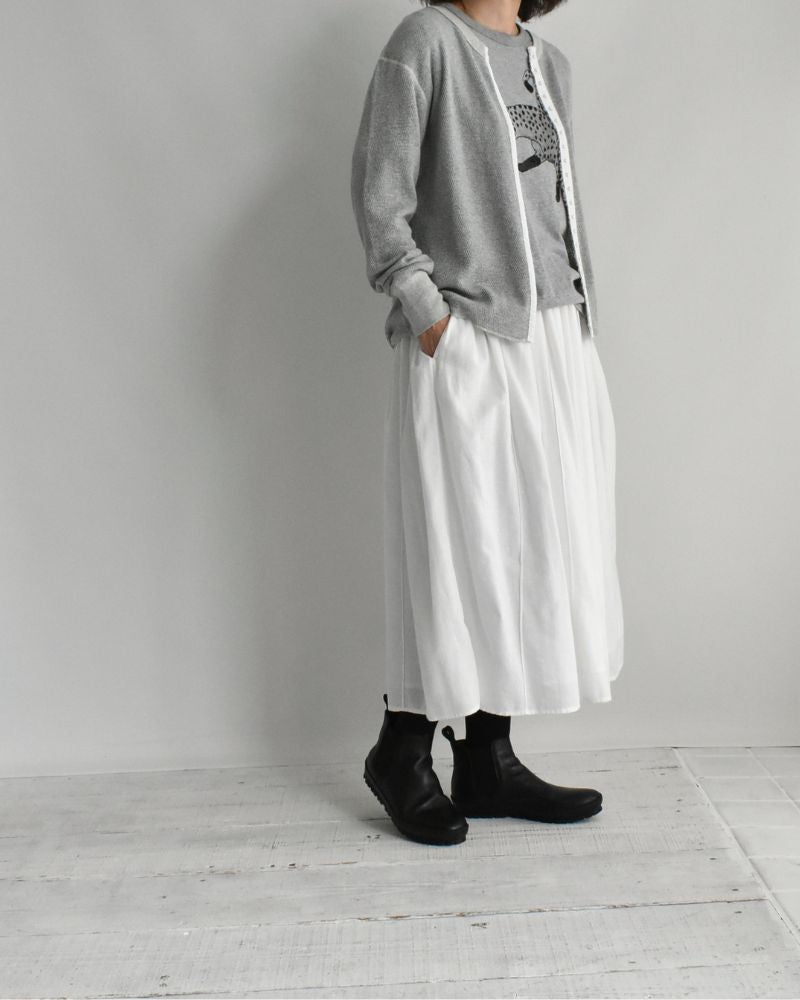 ラメサーマル リメイクカーディガン Gray