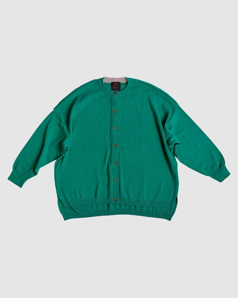 【予約】A/W TT166b コットンでできたニットカーディガン（8月）