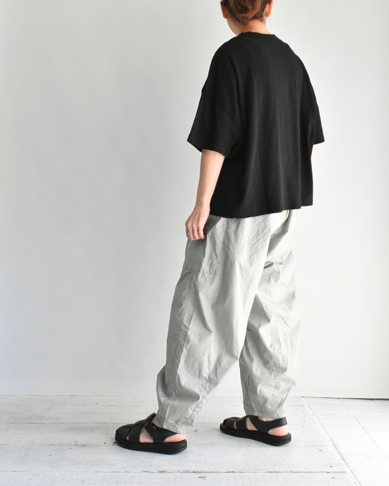 タイプライターコットンパンツ Gray
