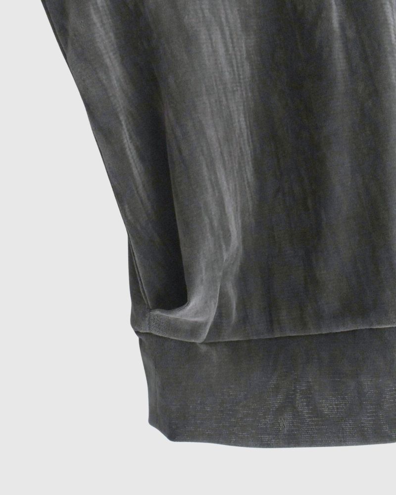 TULLE FLOCKY プルオーバー CharcoalGray