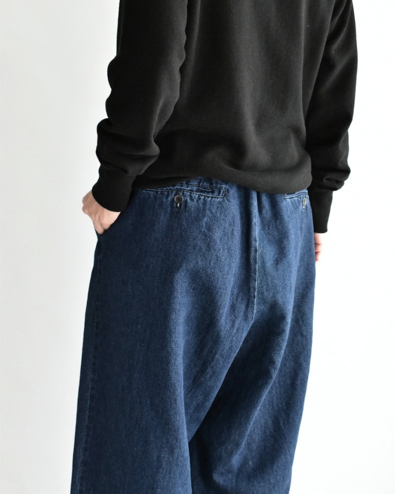 デニムタックパンツ StoneWash