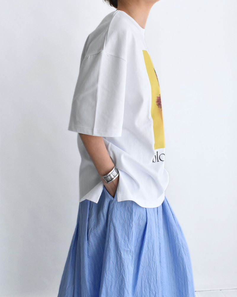 2Way プリントTシャツ OffWhite