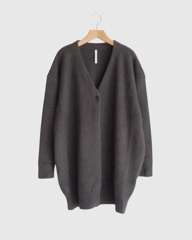 ラクリッチ ロングカーディガン 1367043 Rabbit｜denier｜miel
