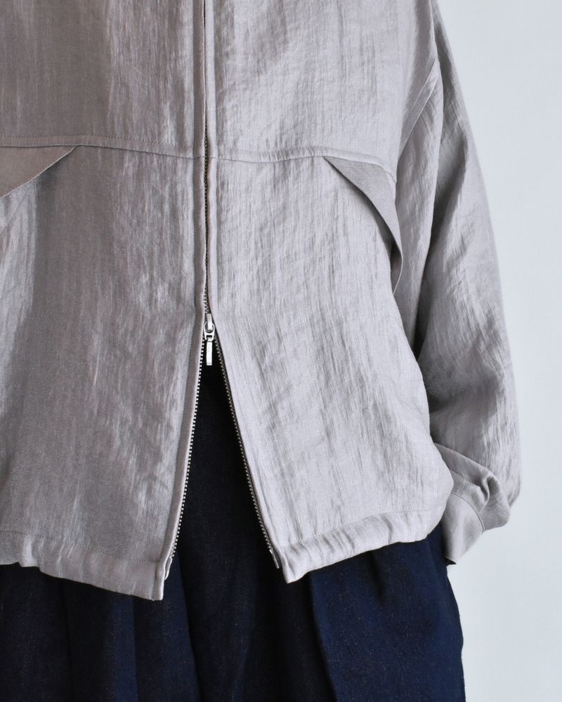 シャイニー フーディブルゾン LightPurple