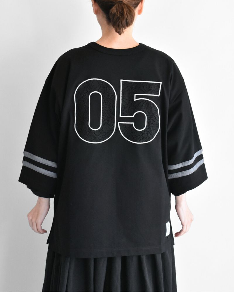 2WAYナンバリングトップ 'KEATS' Black