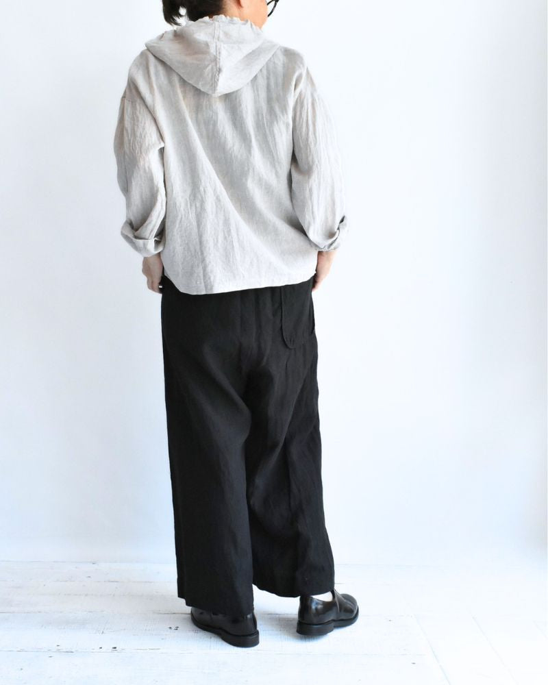 フーディシャツ（LINEN） Natural