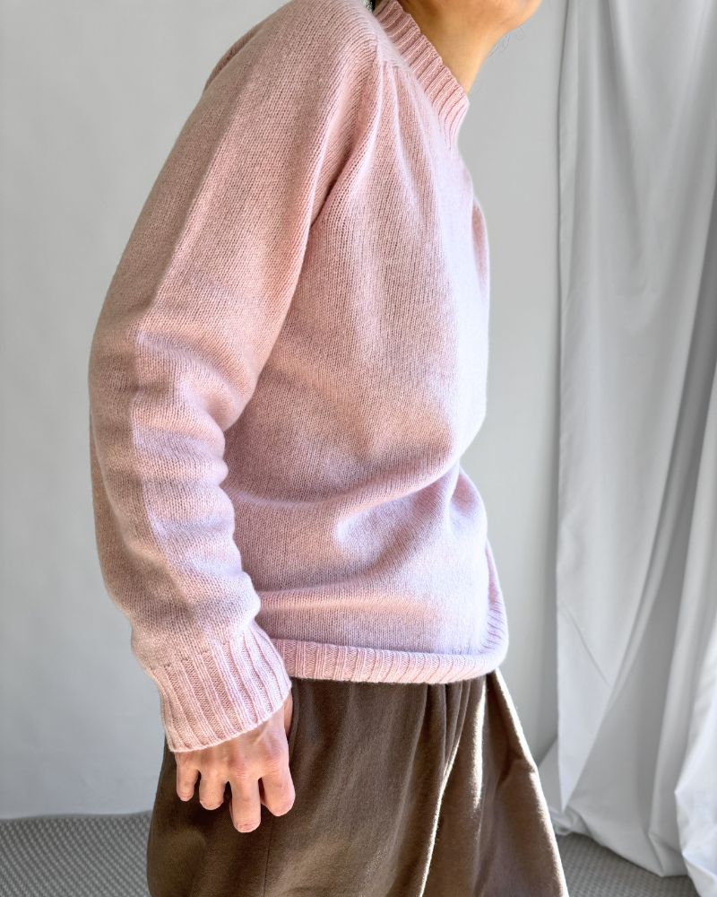 2ply Highgaze Highneck Knit Nymph(BabyPink)