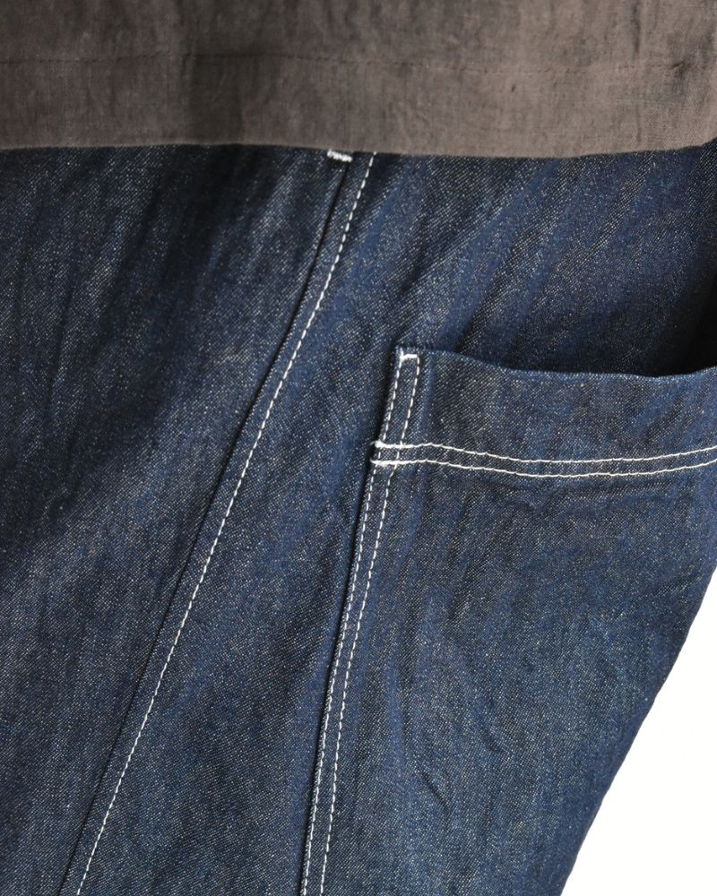 ビックポケットペグトップパンツ (DENIM) Indigo