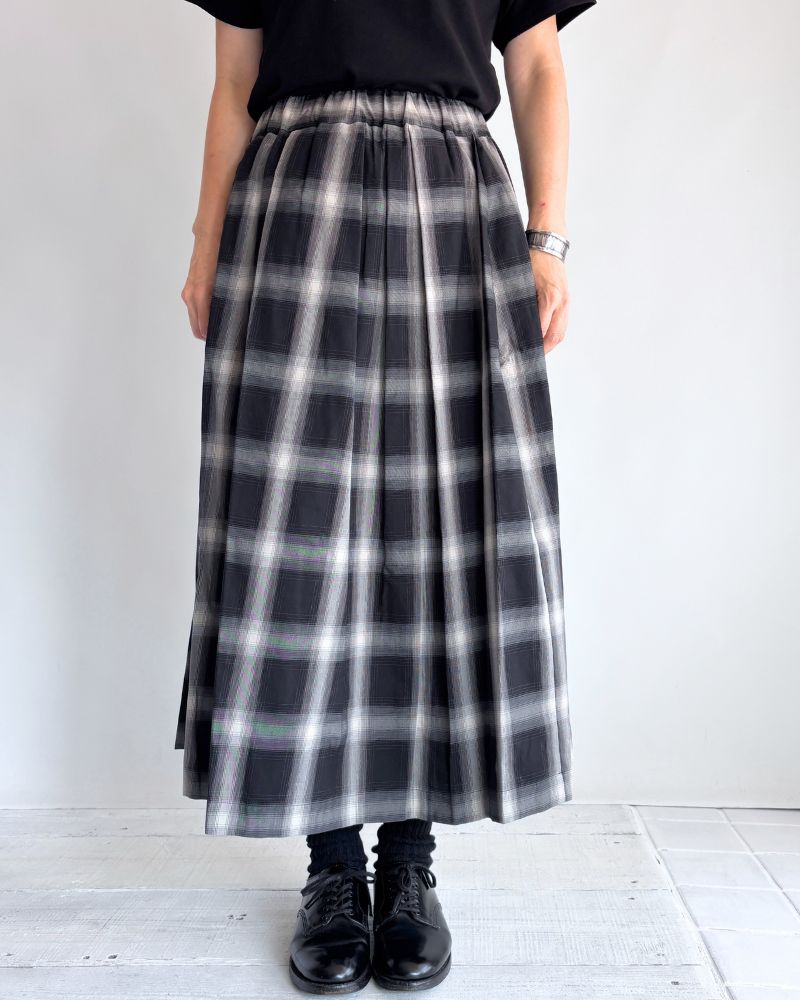 DOLLY-W タックスカート GrayCheck