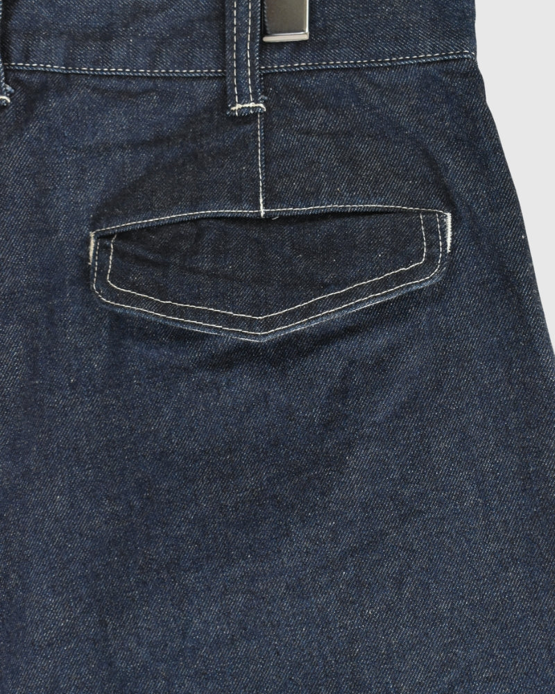 デニムタックパンツ OneWash