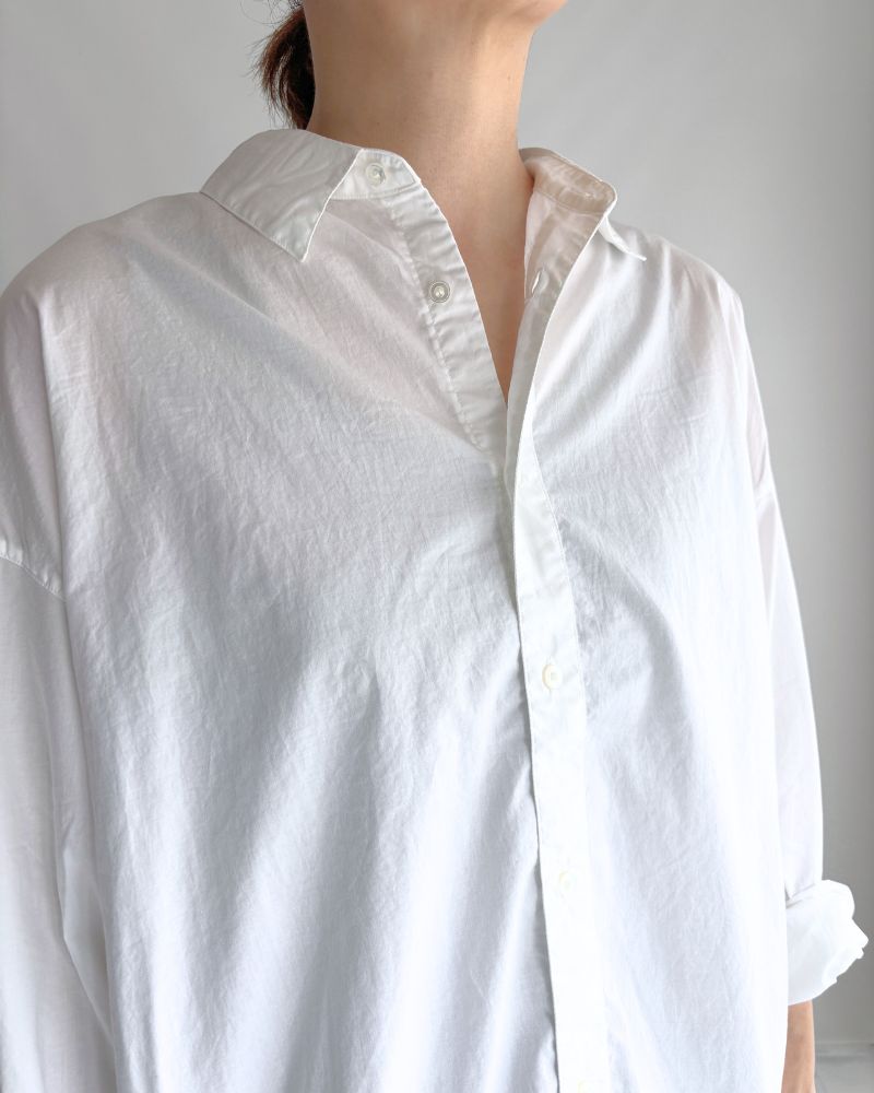 ユニセックスシャツ White
