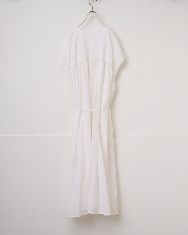 【予約】MS/F G1183 タイニーフリルノースリーブギャザードレス（5月末 - 6月初旬）