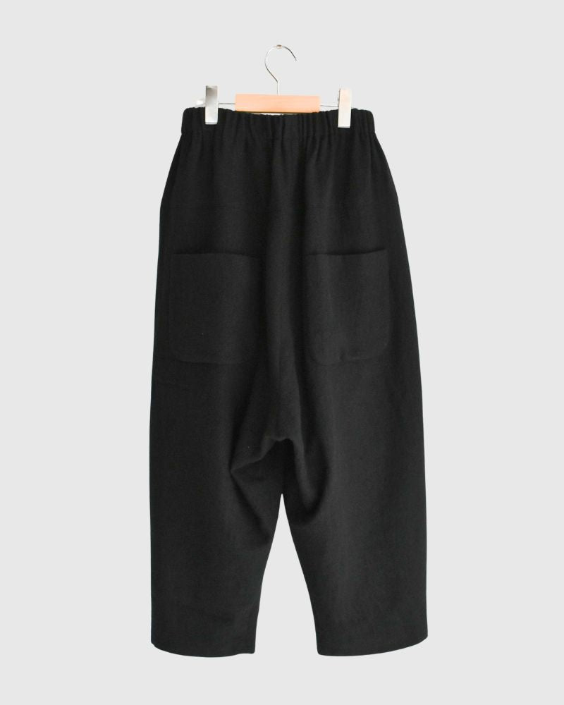 ウールパンツ Black