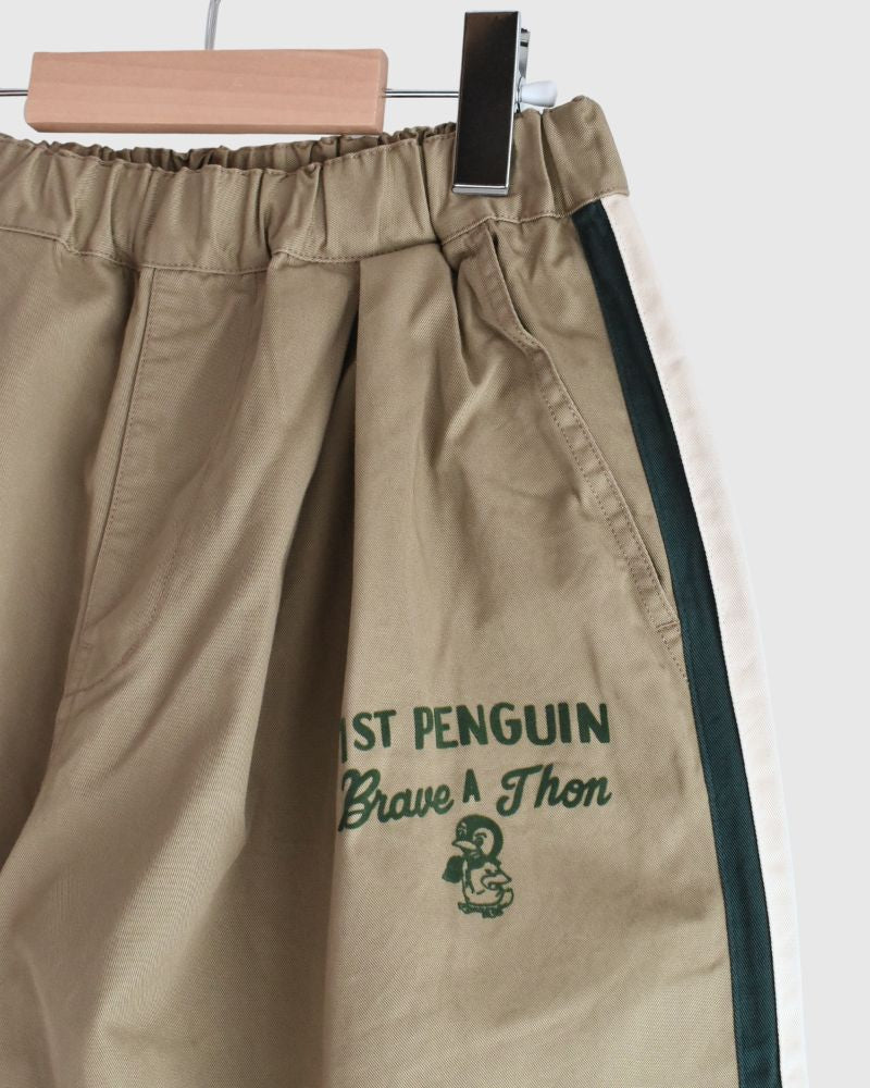 コンパクトチノ PENNIE リメイクベースボールパンツ Beige