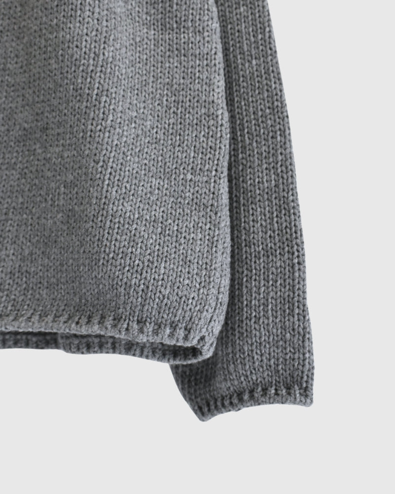 ラグランプルオーバーニット Gray