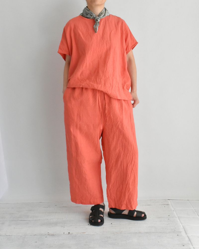 フレンチリネンパンツ Orange