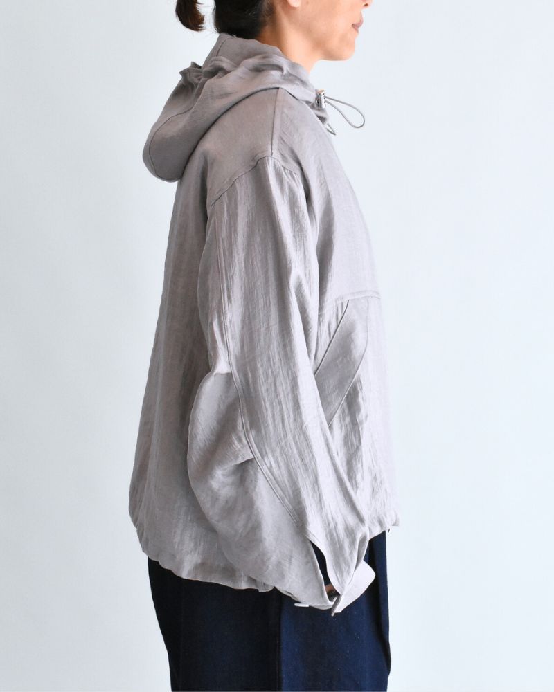 シャイニー フーディブルゾン LightPurple