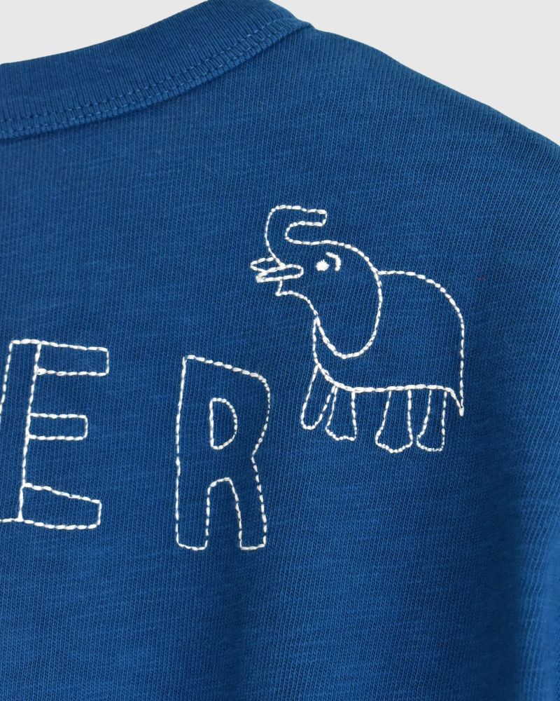 HEY ロングスリーブTシャツ Navy