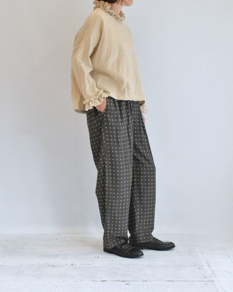 ウールボックスプルオーバー Beige