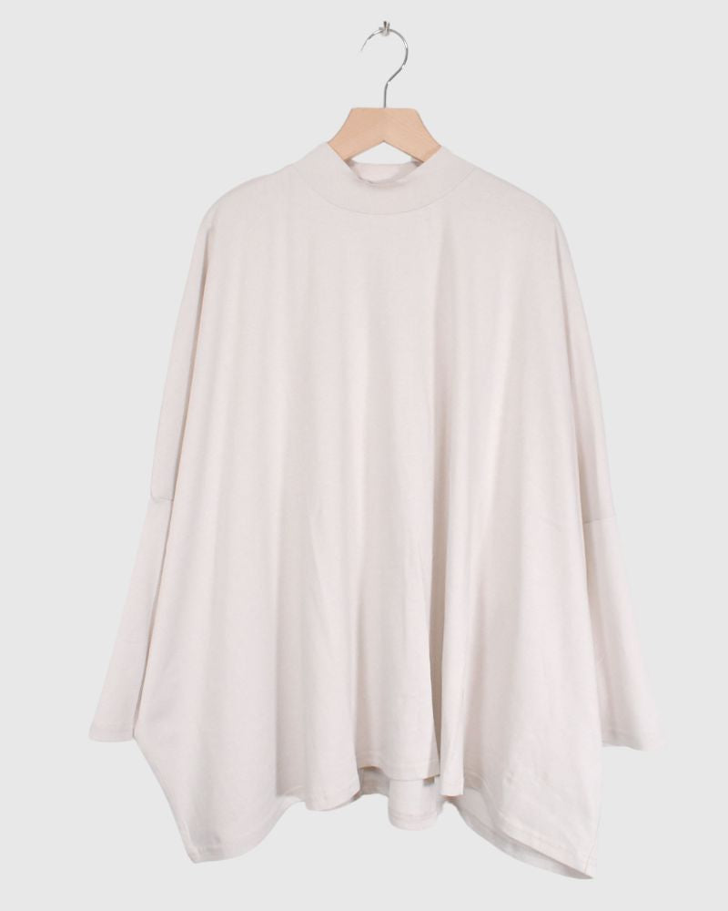 WIDE BOX SILHOUETTE TOPS 'CADEN' OffBeige